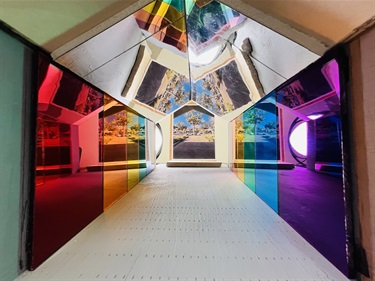 A preview of what the Rainbow Tunnel will look like.